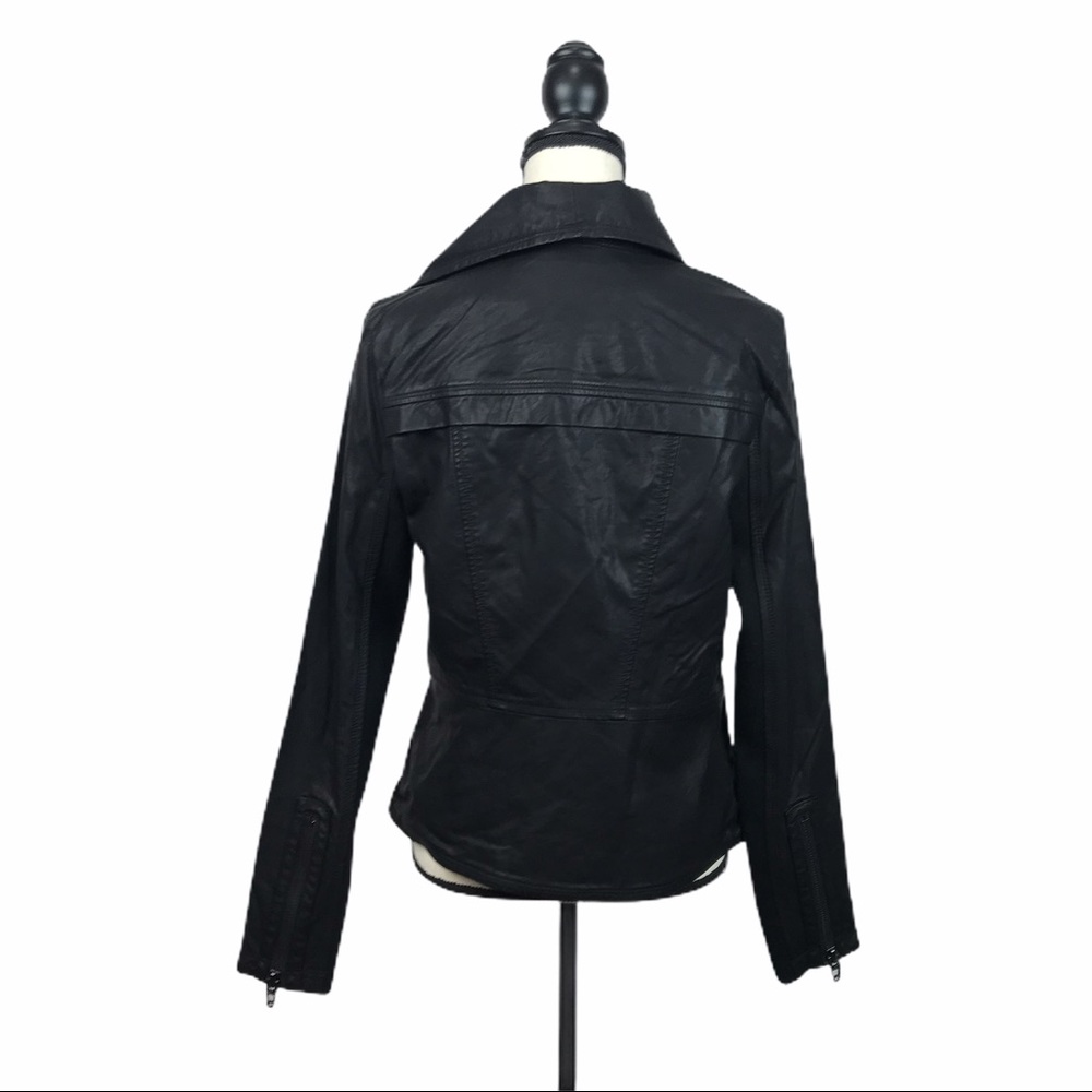 NEW Blank NYC Vegan Leather Moto Jacket - Picture 3 of 7